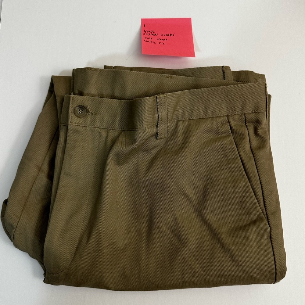 Dockers original khaki flat from classic fit men’s 40x32